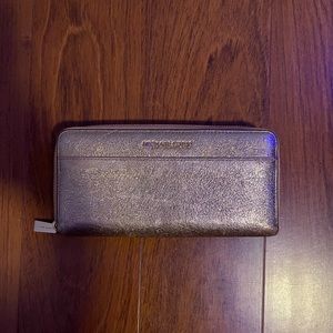 Gold MK wallet.